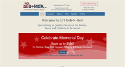 Desktop Screenshot of debnheir.com